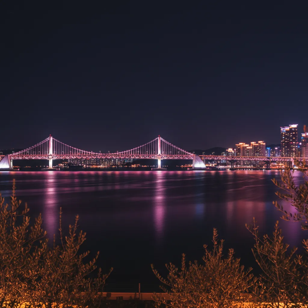 대연동호빠 주변 · 광안리 방향